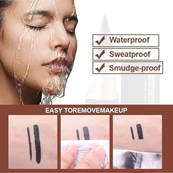 💜LAST DAY - BUY 1 GET 1 FREE JUST $9.49 EACH💜Eyeliner Pen Gel - Quick Drying Formula Eye Liner